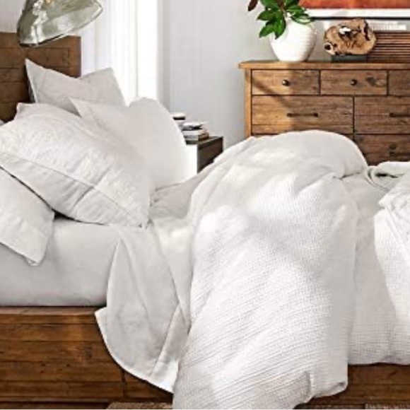 28x28” 1 Piece Euro Throw Pillow Insert-Down Feather Pillow Insert-Cotton White - Picture 5 of 7